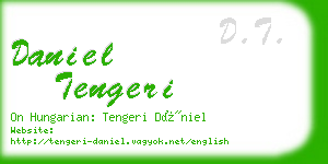 daniel tengeri business card